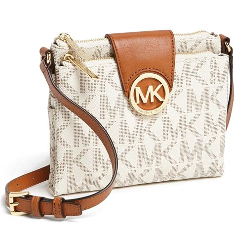 michael michael kors fulton signature monogram large crossbody bag|Michael Kors Fulton Crossbody Bags & Handbags for Women.